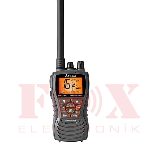 Aselsan Cobra MR HH 350 FLT EU 6W Yüzen Vhf Marin El Telsizi